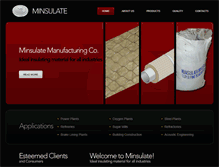 Tablet Screenshot of minsulate.com